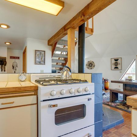 Off-Grid Nevada City Geodesic Dome House With Views! المظهر الخارجي الصورة