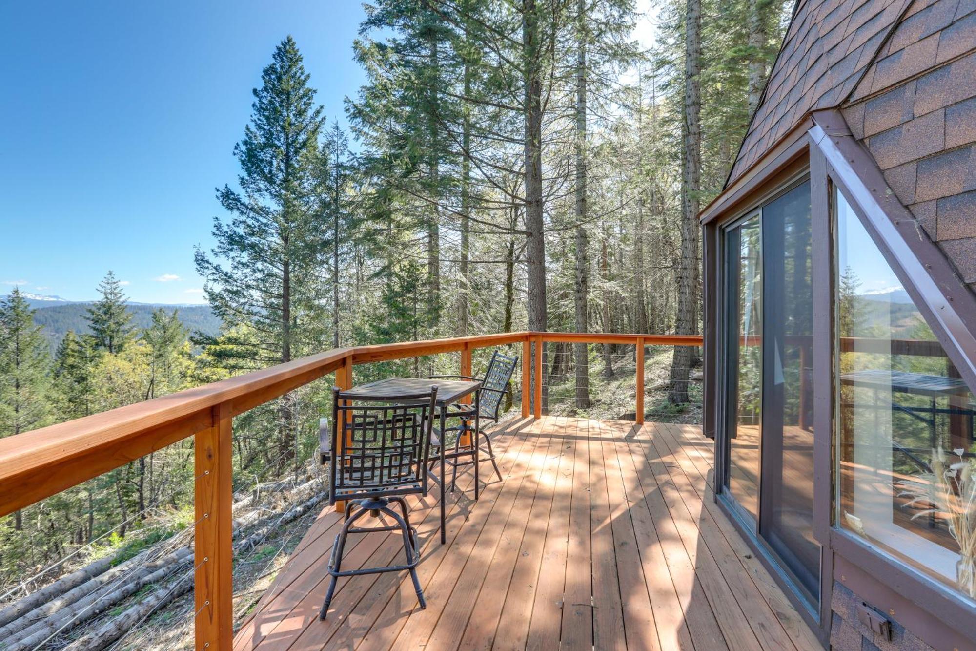 Off-Grid Nevada City Geodesic Dome House With Views! المظهر الخارجي الصورة