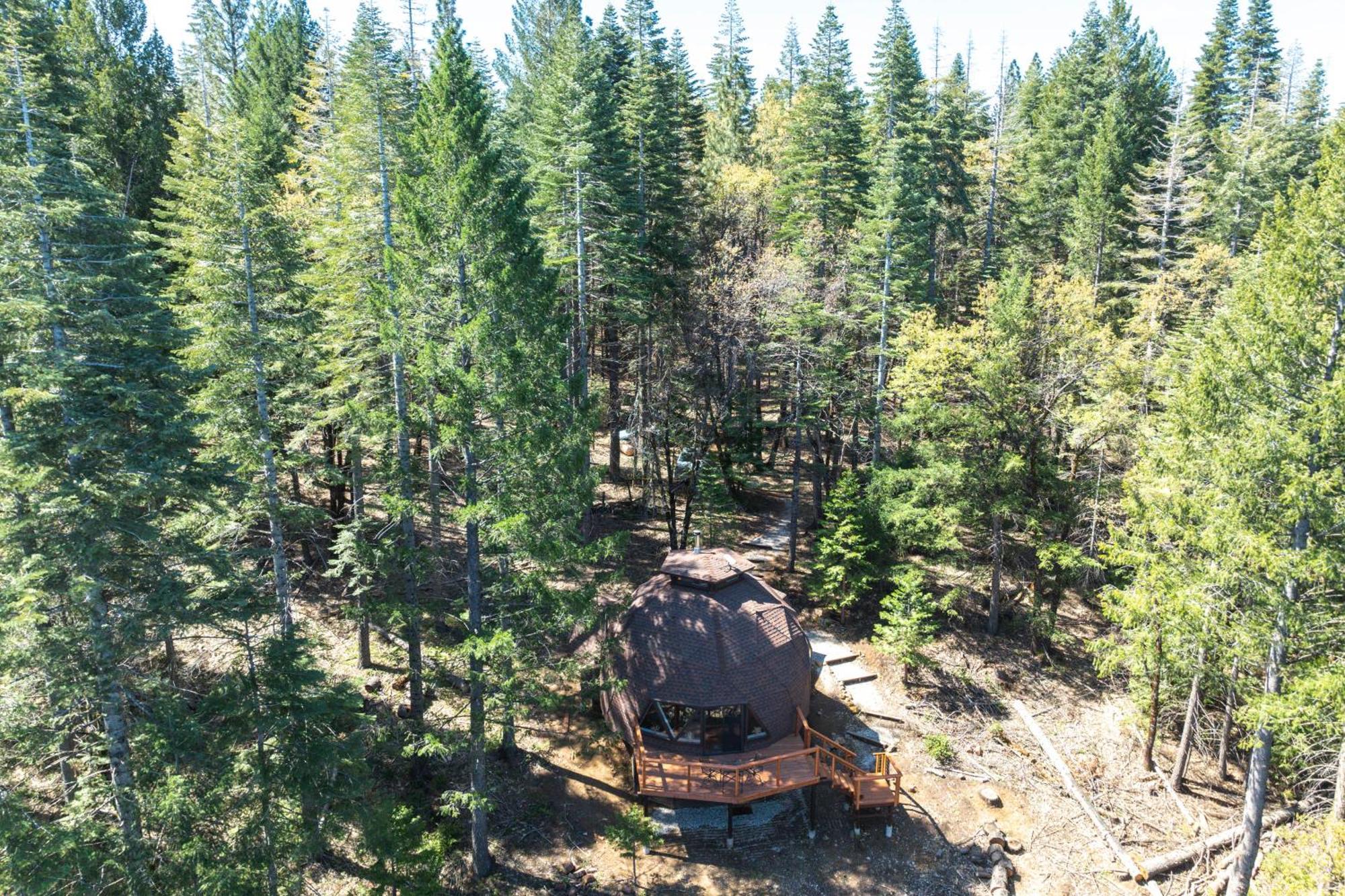 Off-Grid Nevada City Geodesic Dome House With Views! المظهر الخارجي الصورة