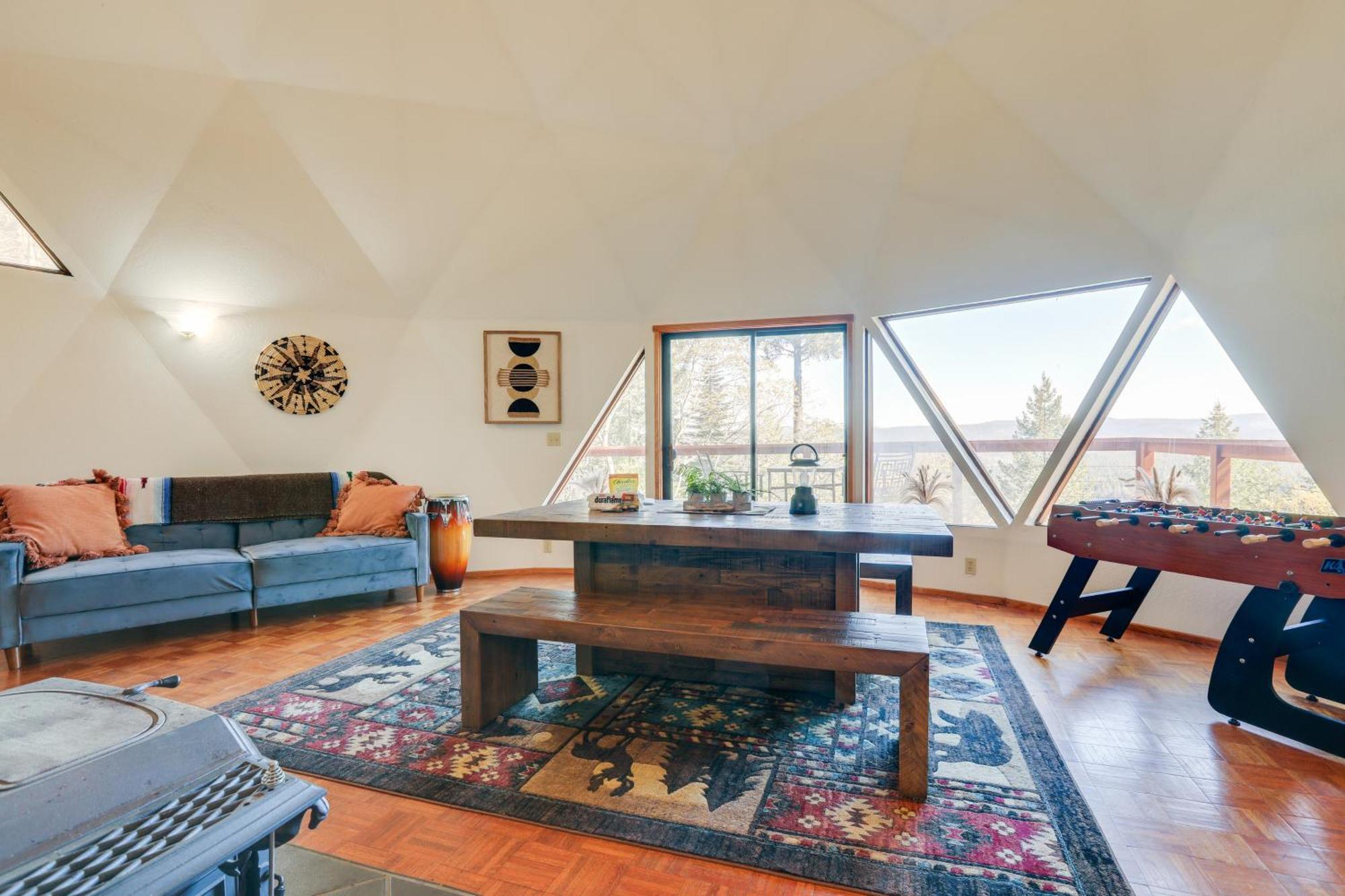 Off-Grid Nevada City Geodesic Dome House With Views! المظهر الخارجي الصورة